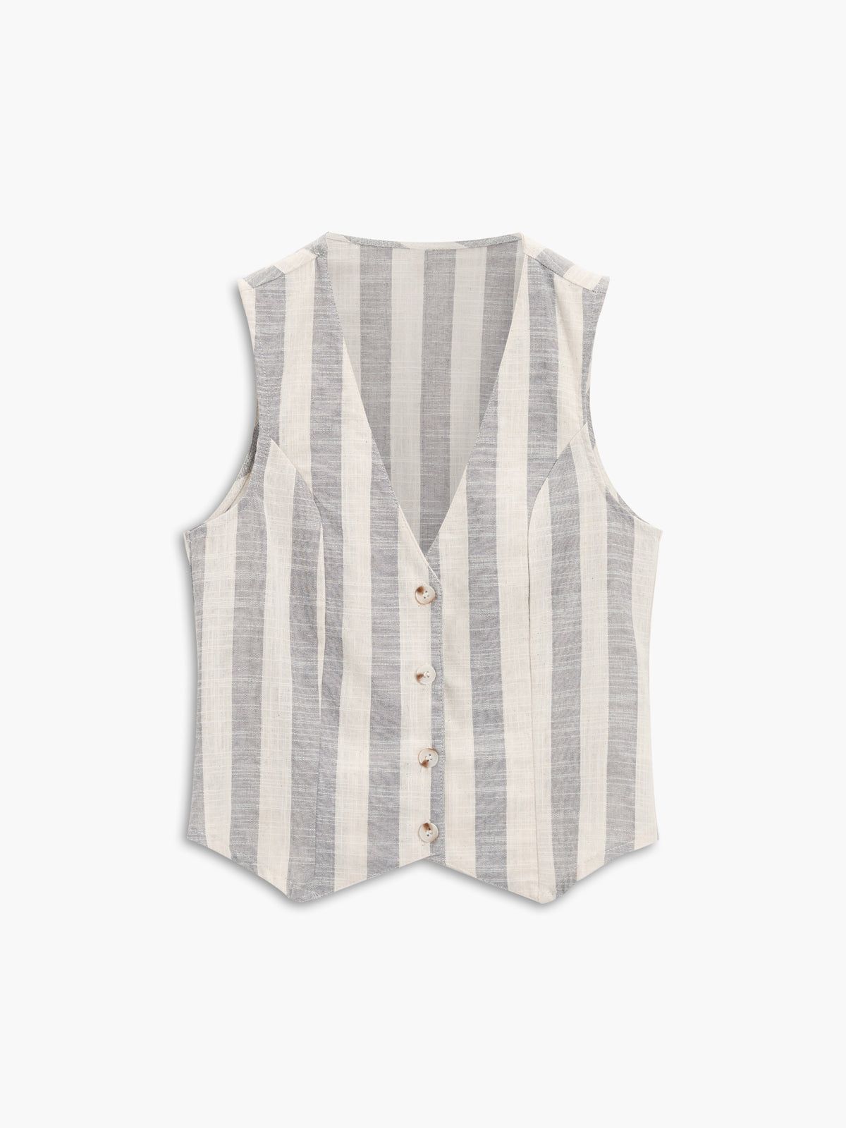 Utility Pinstripe Vest sold by COMMENSE product image thumbnail 2