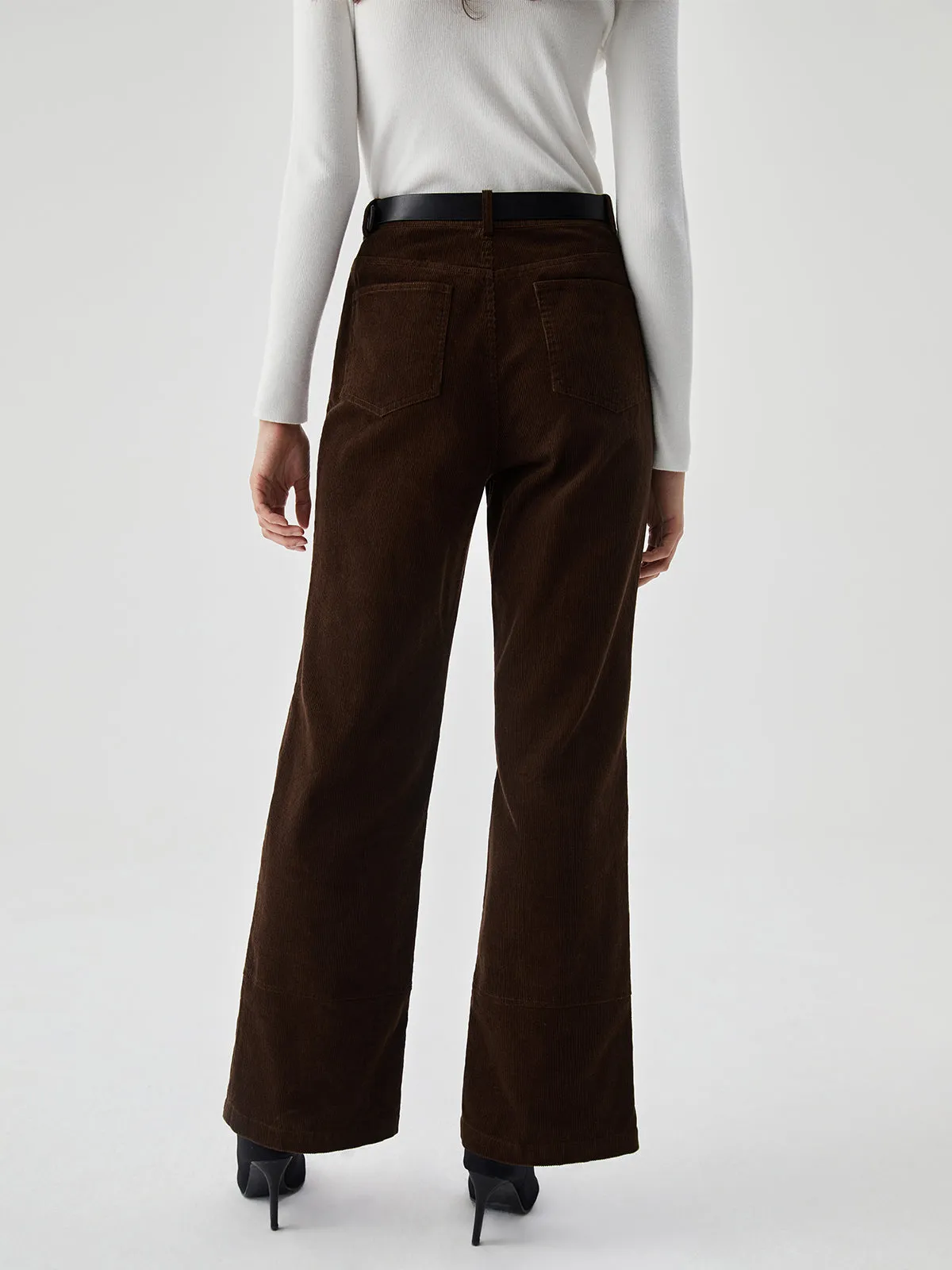 Corduroy Wide Leg Pocket Pants sold by COMMENSE product image thumbnail 3