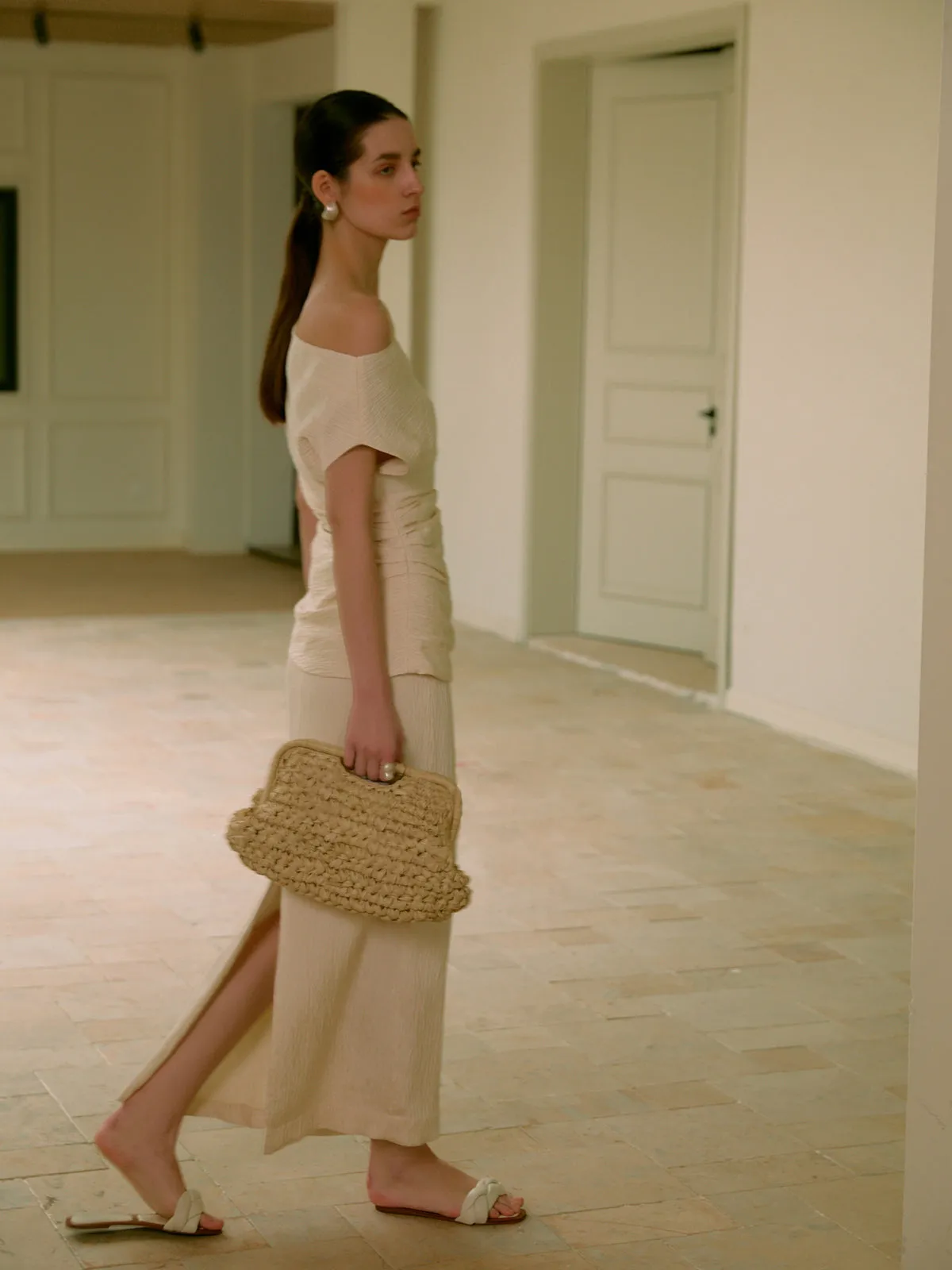 Elegant Split Maxi Skirt sold by COMMENSE product image thumbnail 4