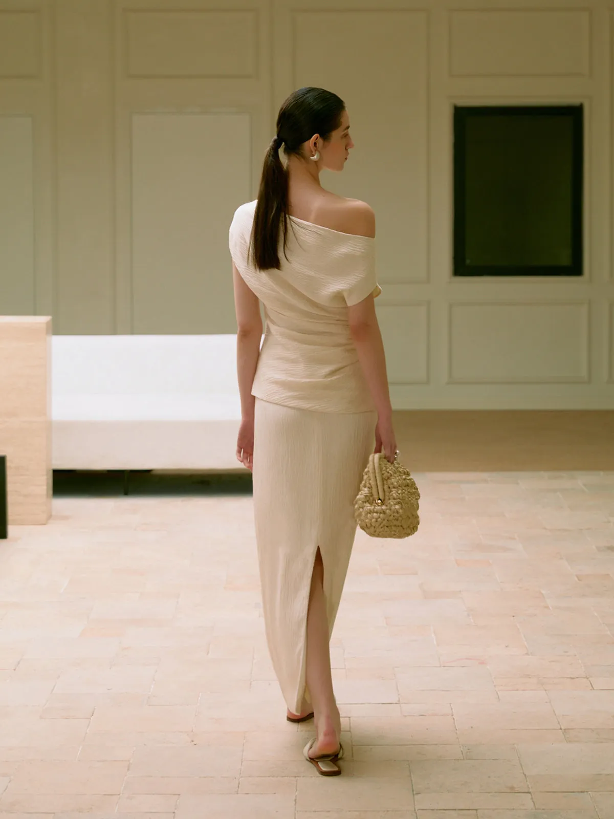 Elegant Split Maxi Skirt sold by COMMENSE product image thumbnail 2