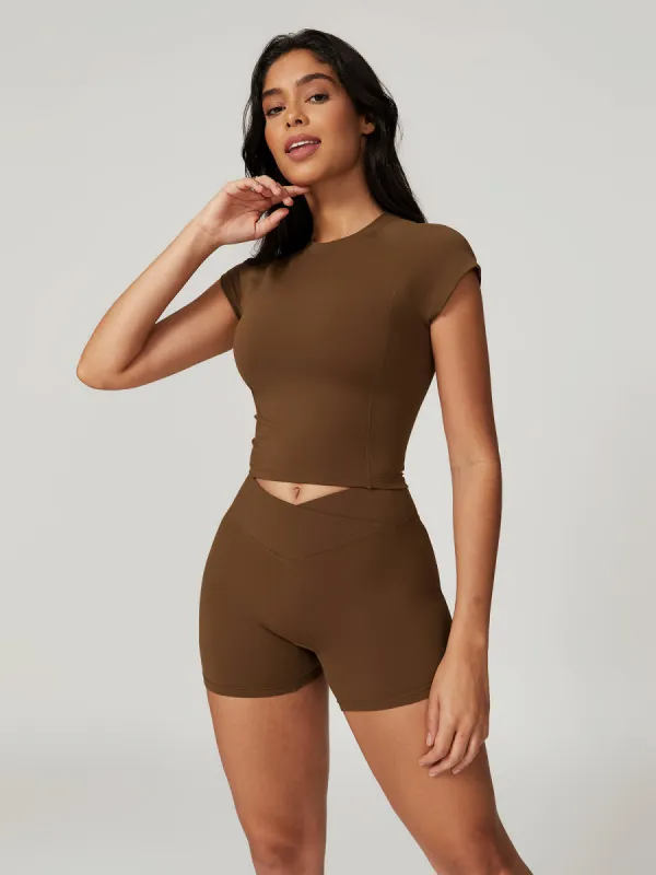 Recycled Quick-Drying Active Top sold by COMMENSE