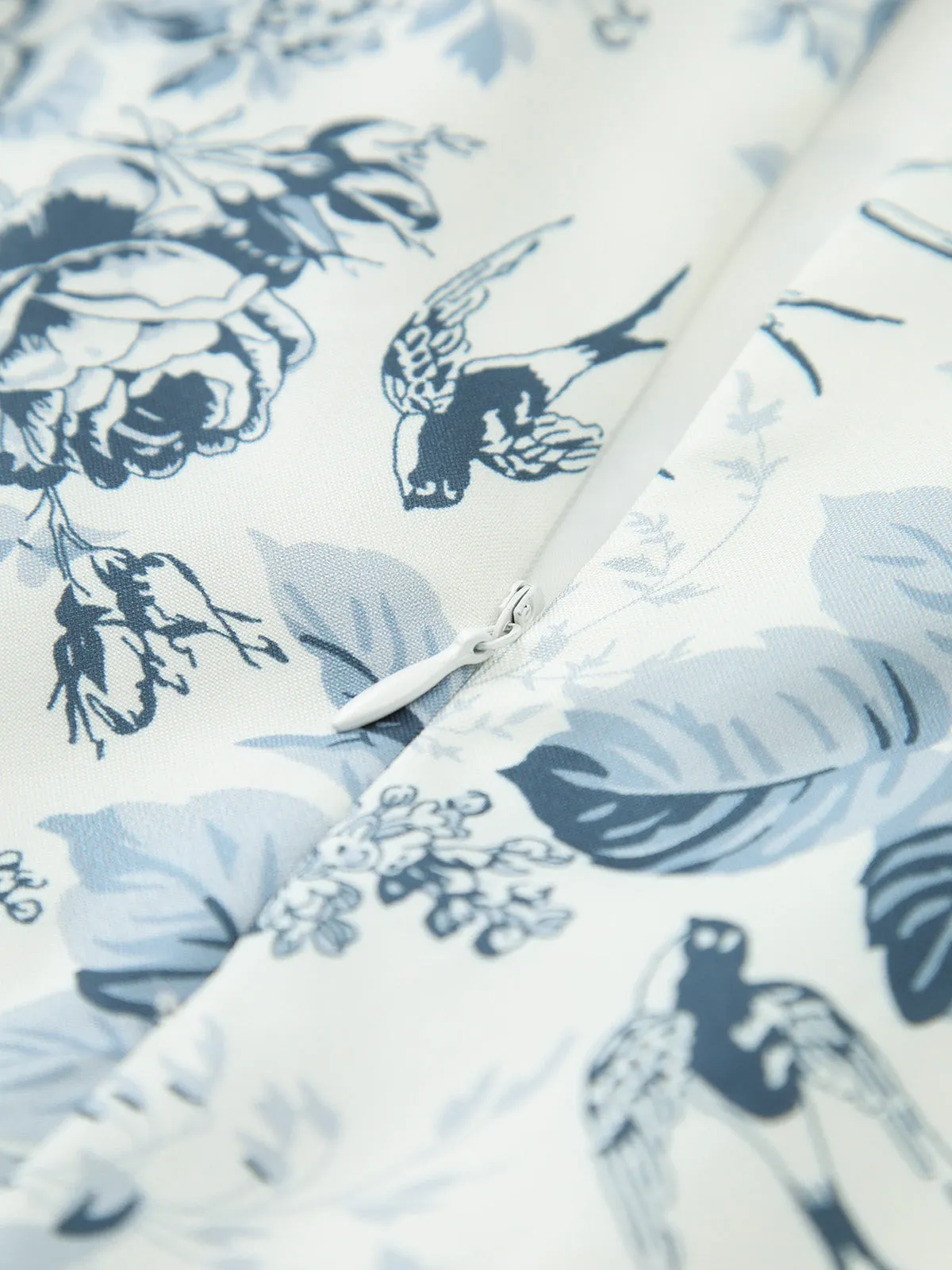 Multi Floral Print Cami Long Dress sold by COMMENSE product image thumbnail 3