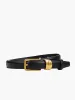 Slim Golden Pin Buckle Belt sold by COMMENSE
