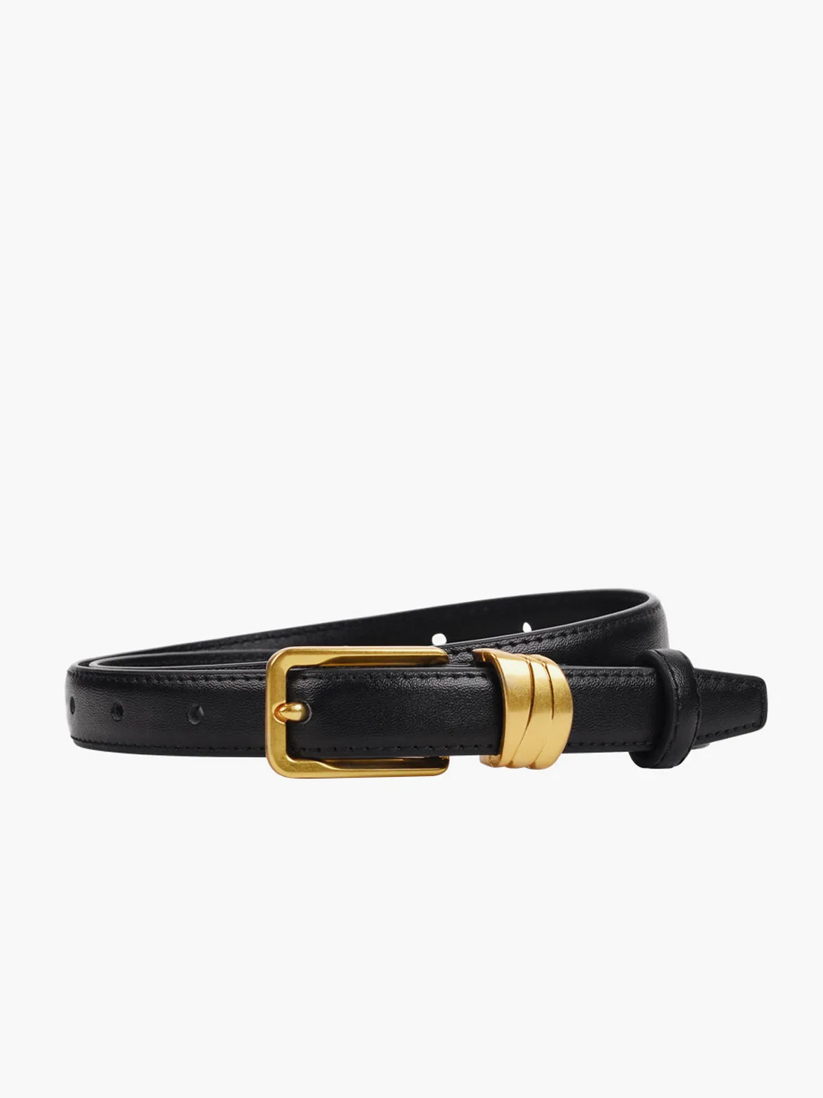 Slim Golden Pin Buckle Belt sold by COMMENSE product image thumbnail 2