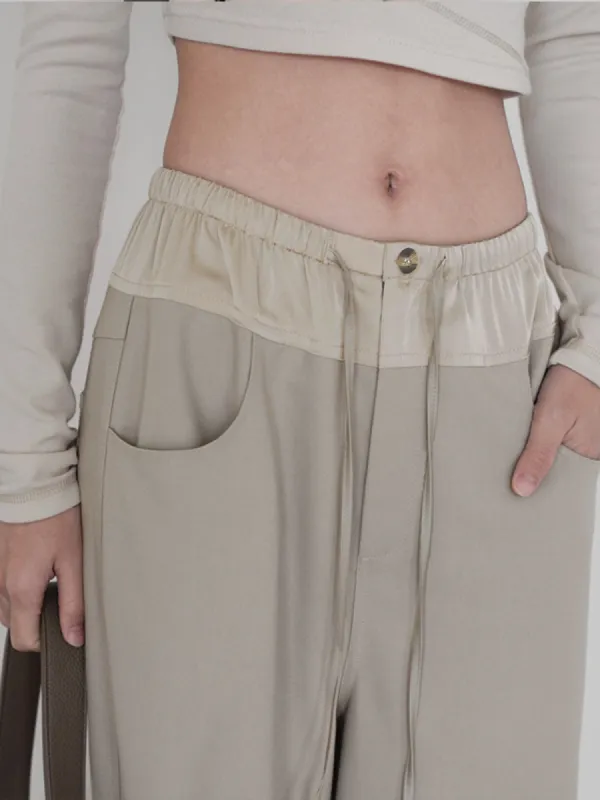 Knotted Wide Leg Pants sold by COMMENSE