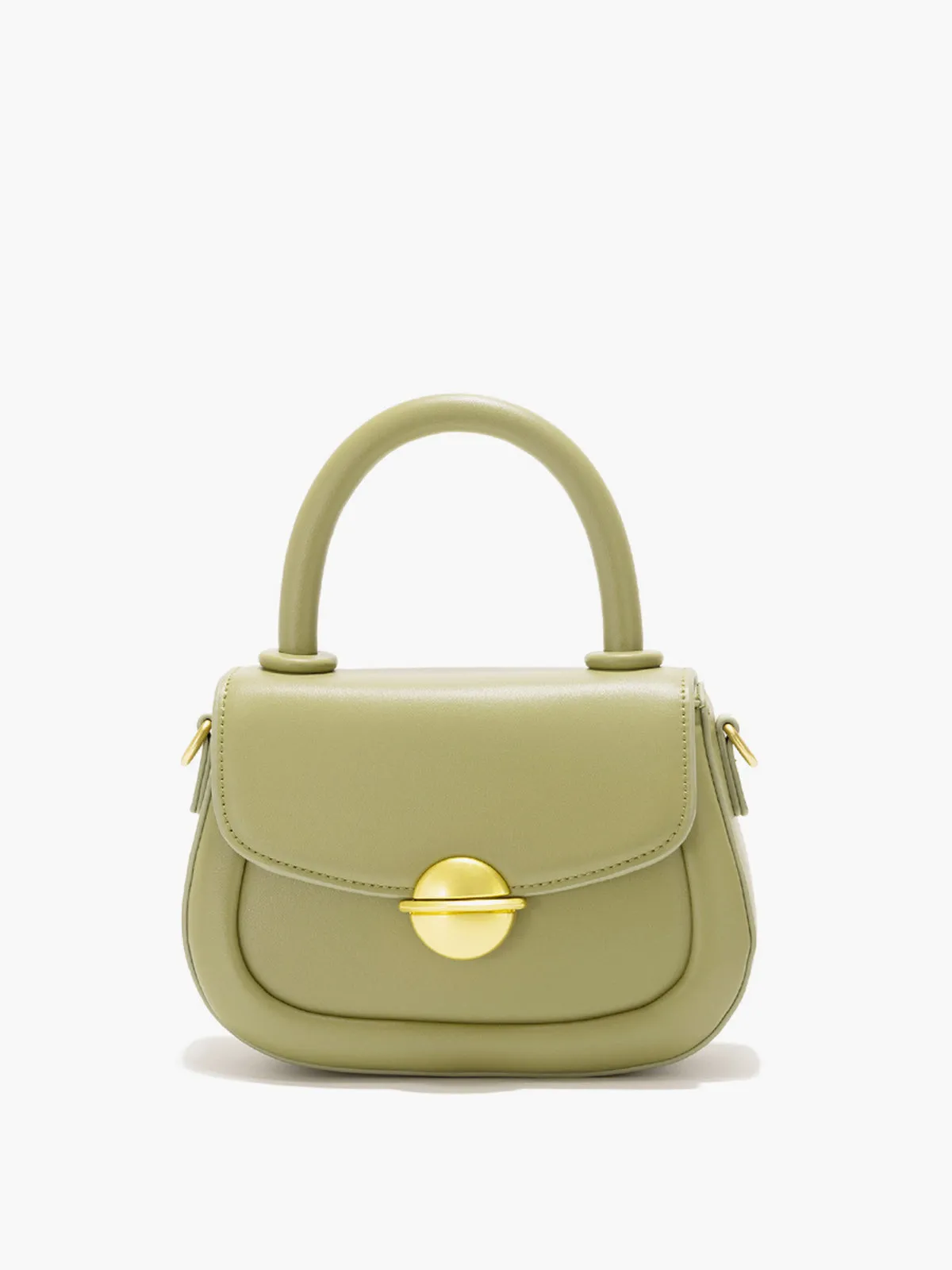 Minimalist Casual Commuter Shoulder Crossbody Flap Bag sold by COMMENSE