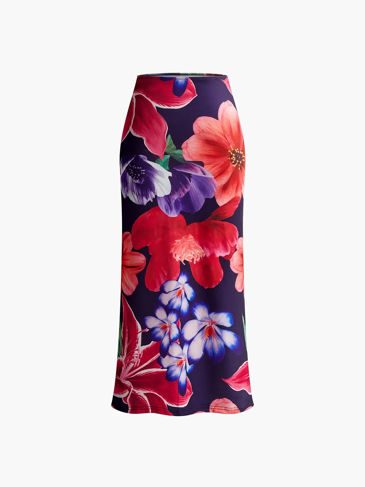 Floral Print Slim Skirt Set sold by COMMENSE product image thumbnail 5