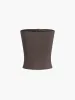 Ruched Crop Tube Top sold by COMMENSE