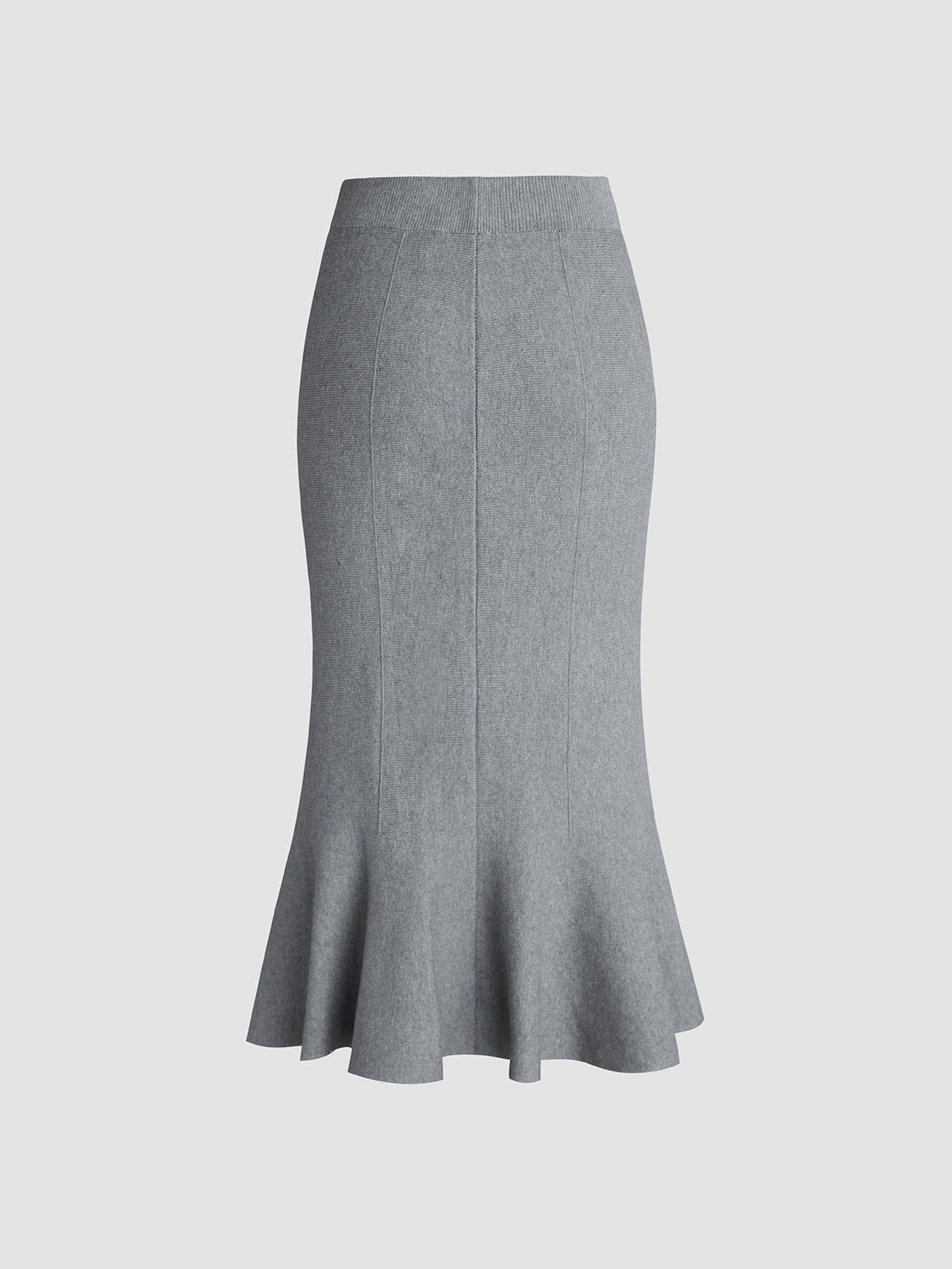 Solid Sweater Skirt sold by COMMENSE product image thumbnail 2