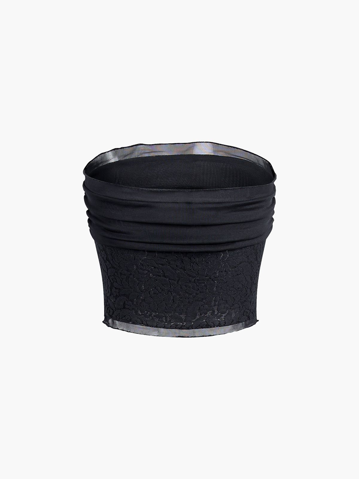 Mesh Floral Lace Two Piece Skirt Set sold by COMMENSE product image thumbnail 3