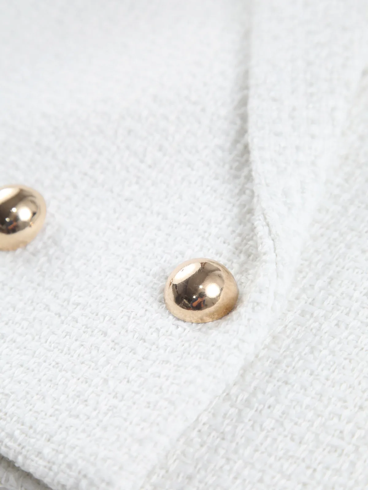 Vintage Double Breasted Cropped Blazer sold by COMMENSE product image thumbnail 2