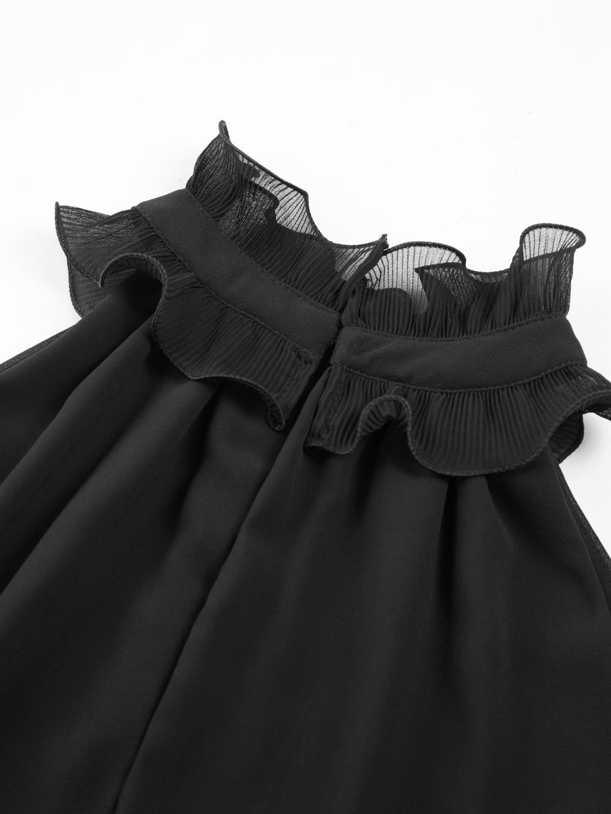 Lightweight Ruffled Pleat Top sold by COMMENSE product image thumbnail 3