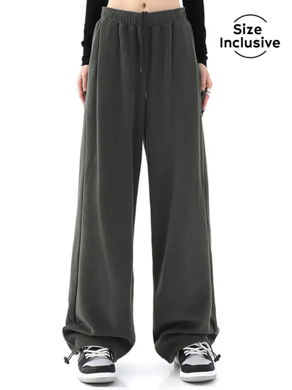 Solid Baggy Sweatpants sold by COMMENSE