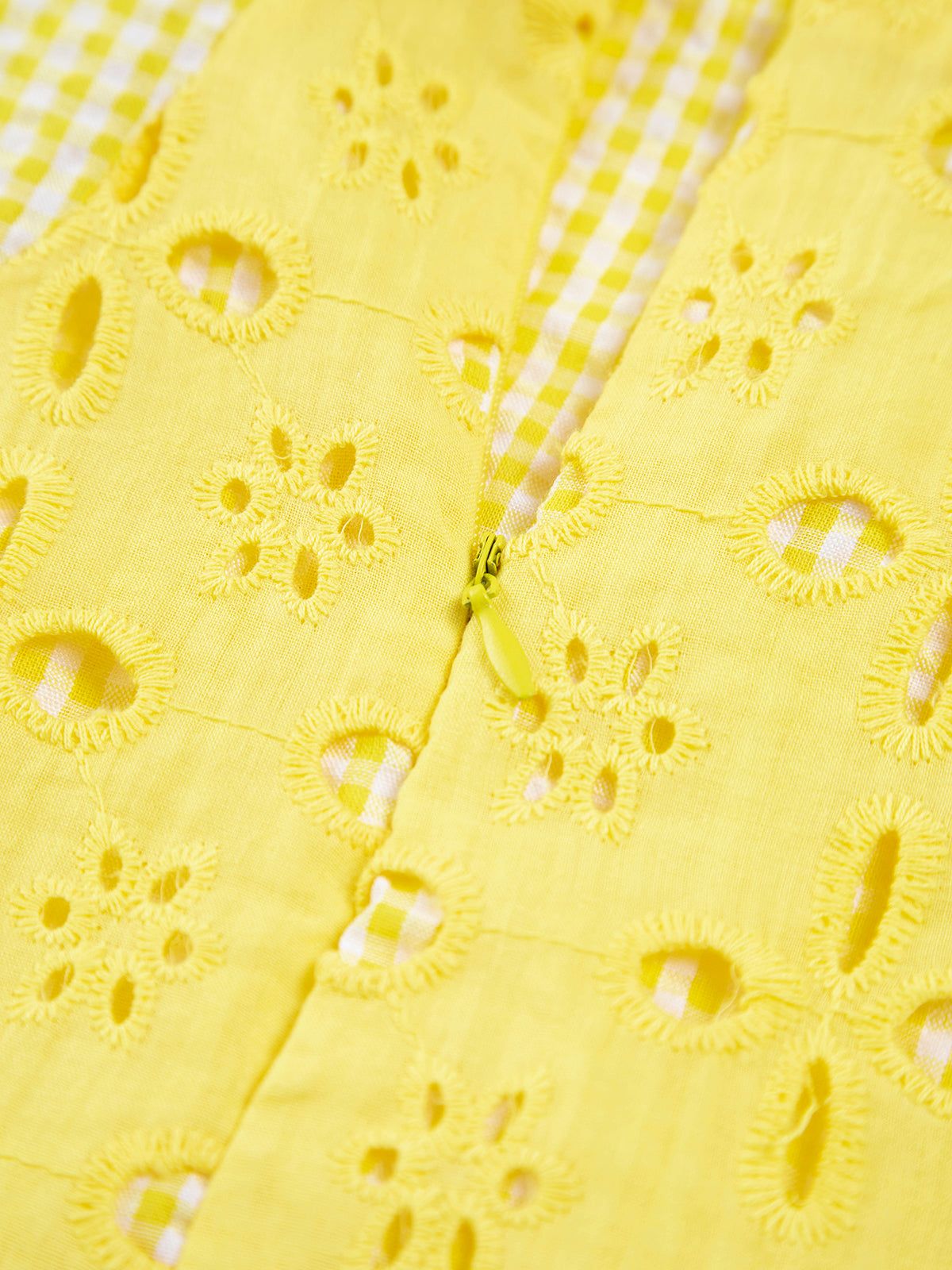 Combination Eyelet Short Sundress sold by COMMENSE product image thumbnail 3