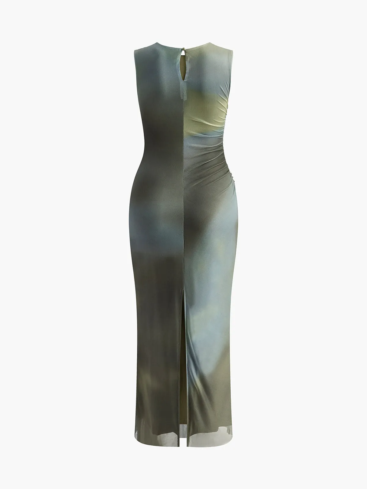 Vintage Pleated Tulle Dress sold by COMMENSE product image thumbnail 4