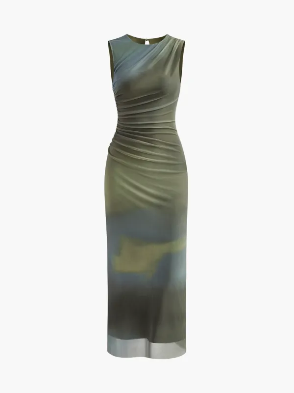 Vintage Pleated Tulle Dress sold by COMMENSE