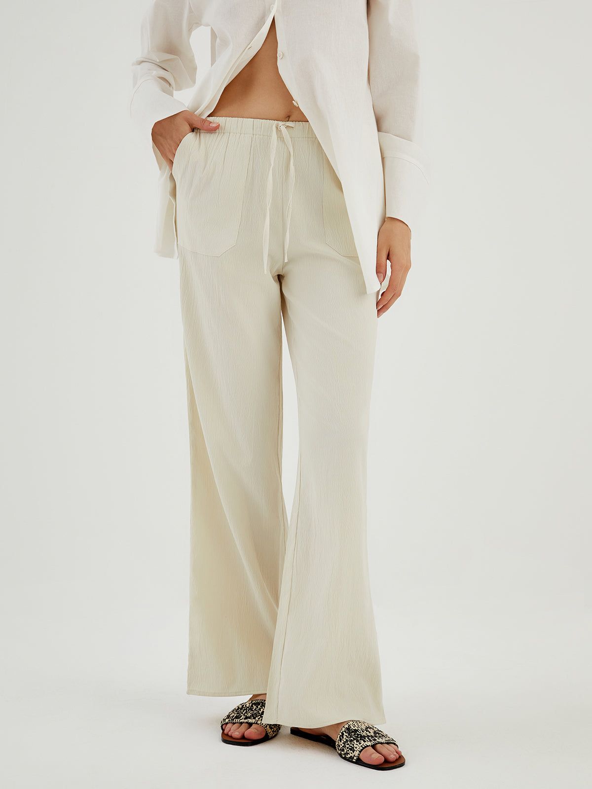 Vacay Mood Wide Leg Pants sold by COMMENSE product image thumbnail 5