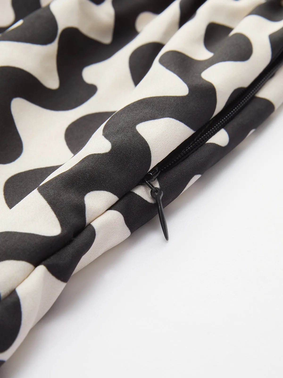 Print Zip Cami Long Dress sold by COMMENSE product image thumbnail 4