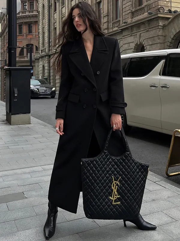 Tweed Wool Coat sold by COMMENSE