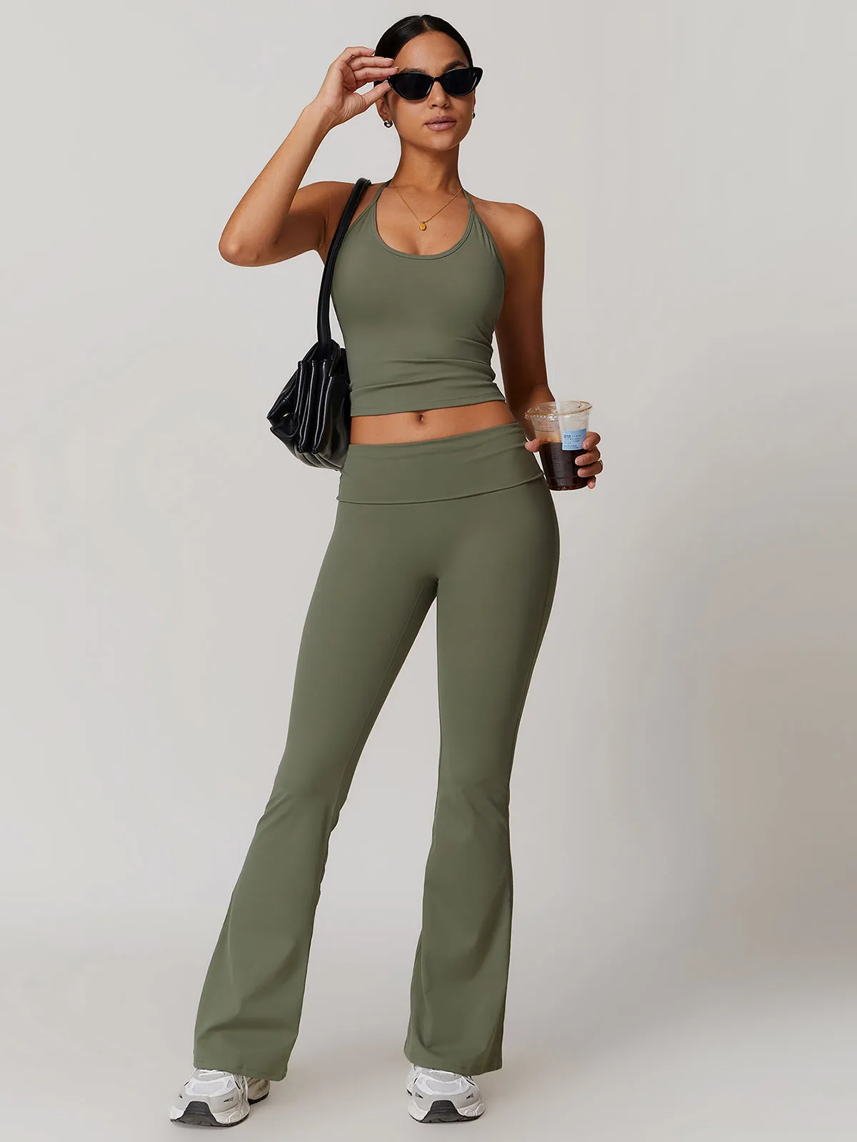 Lace Up Active Pants Set sold by COMMENSE product image thumbnail 4