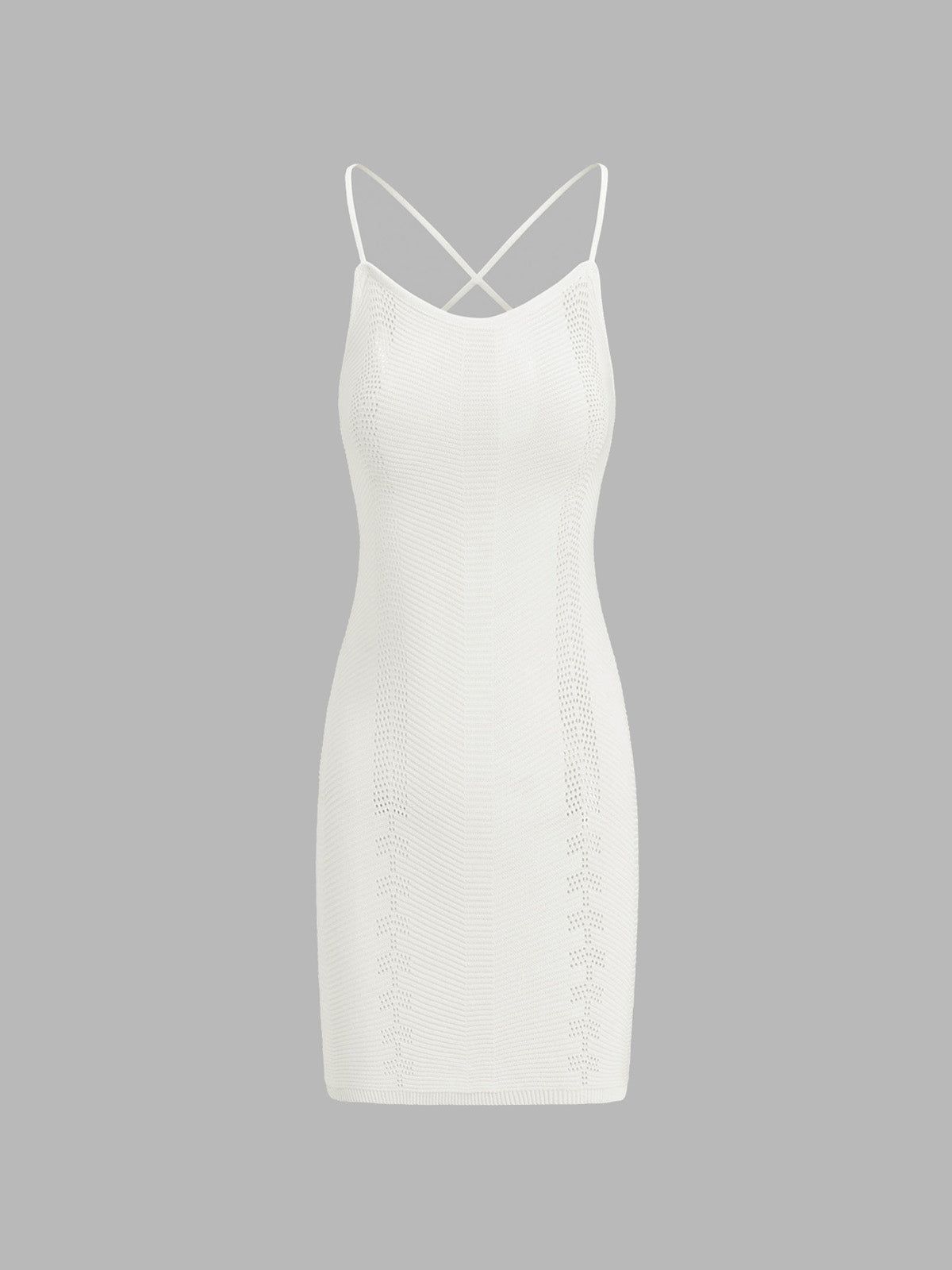 Tied Crochet Short Dress sold by COMMENSE