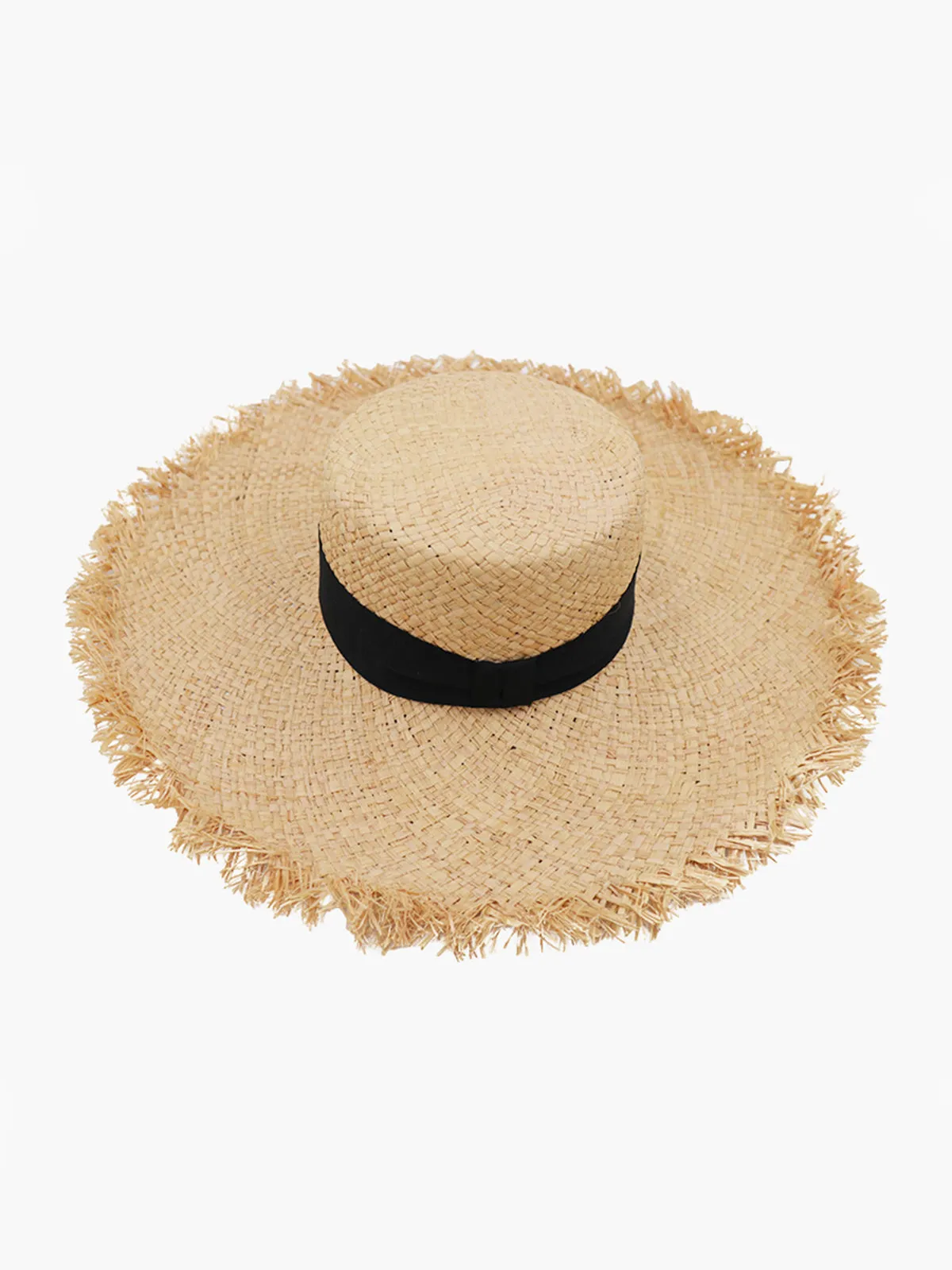 South Beach Straw Wide Brim Hat sold by COMMENSE product image thumbnail 2