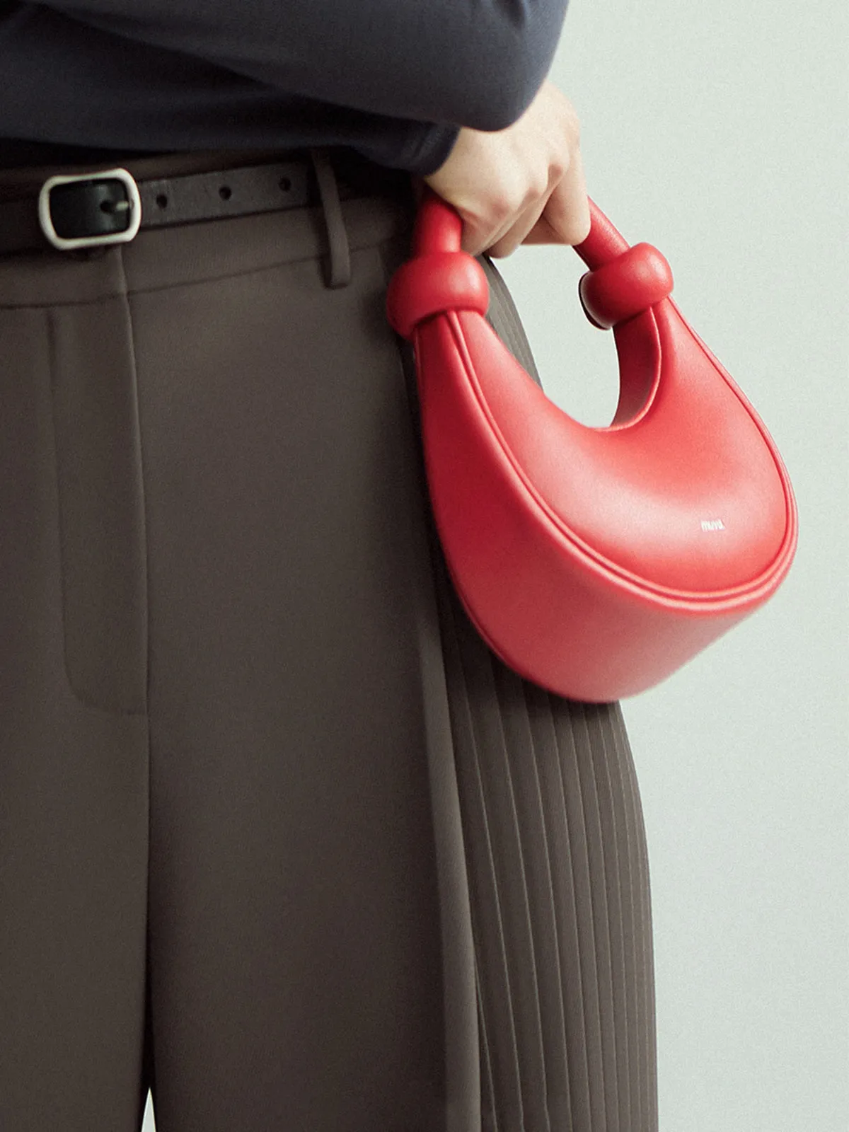 Pleated Wide Leg Pants Without Belt sold by COMMENSE product image thumbnail 3