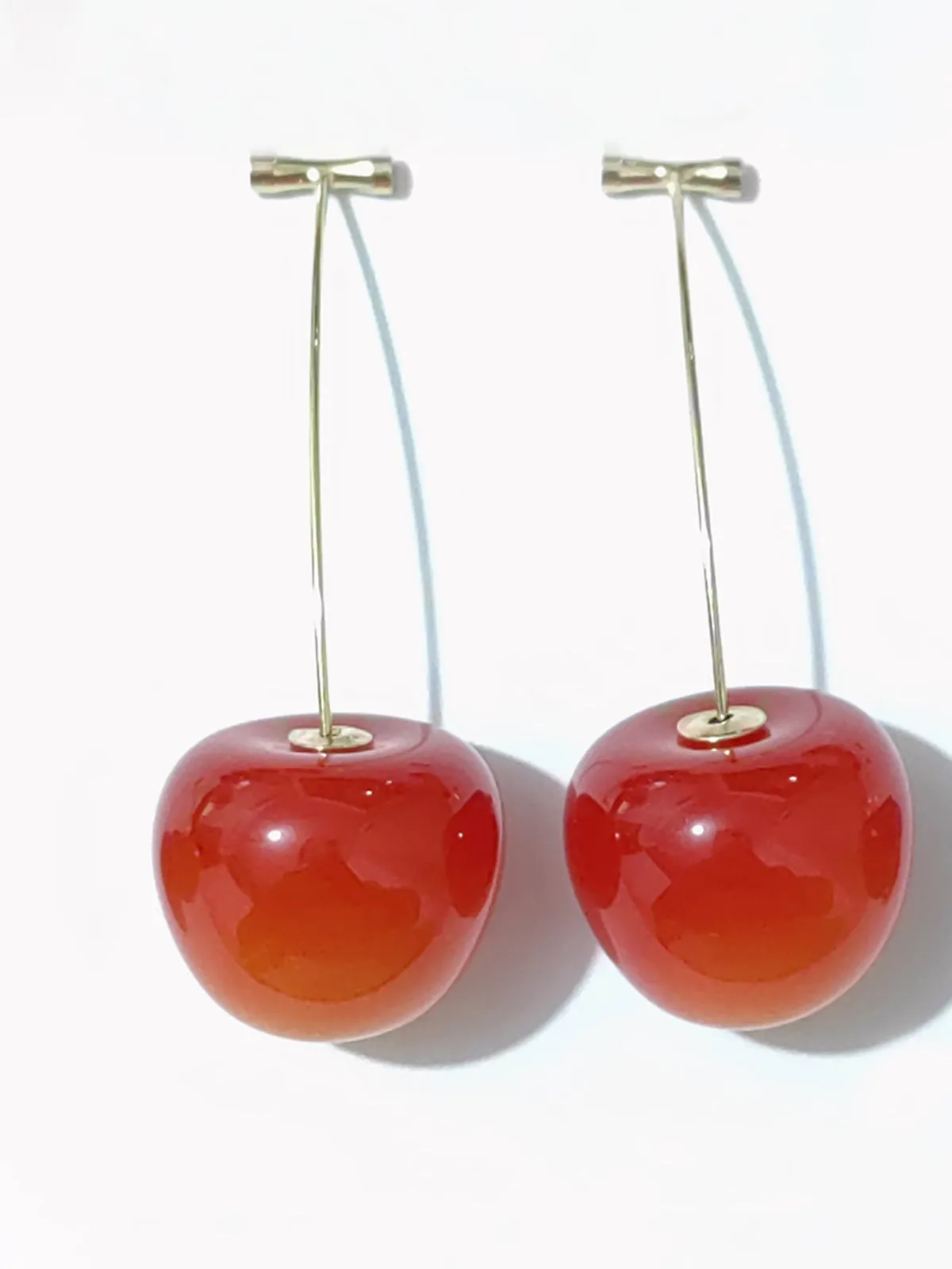 Charming Cherry Earrings sold by COMMENSE product image thumbnail 2