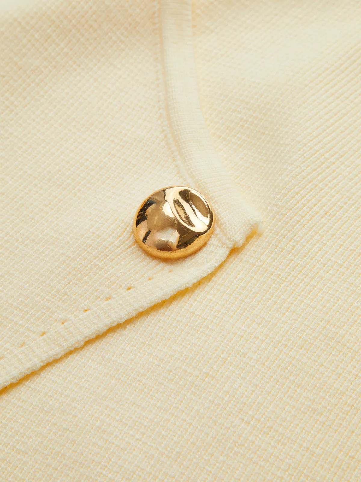 Cross Design Button Jersey Cardigan sold by COMMENSE product image thumbnail 4