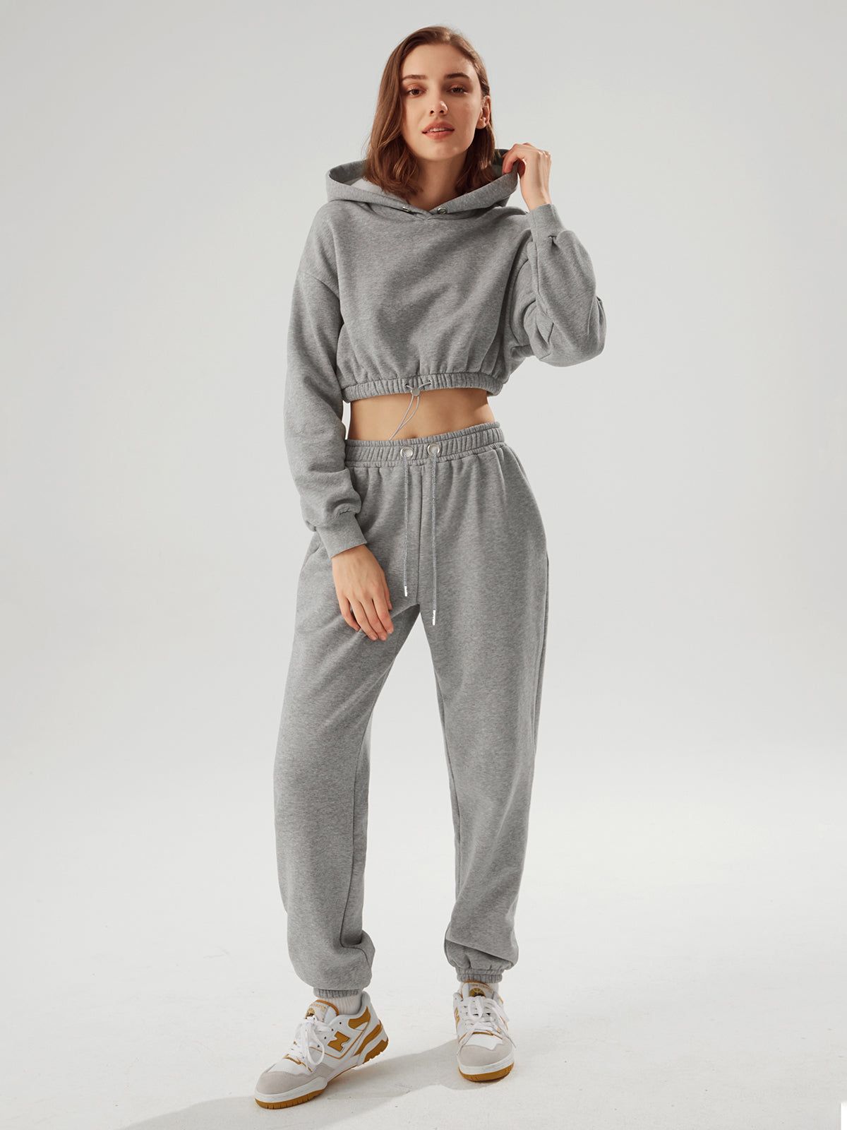 Baggy Solid Colored Sweatpants sold by COMMENSE product image thumbnail 2