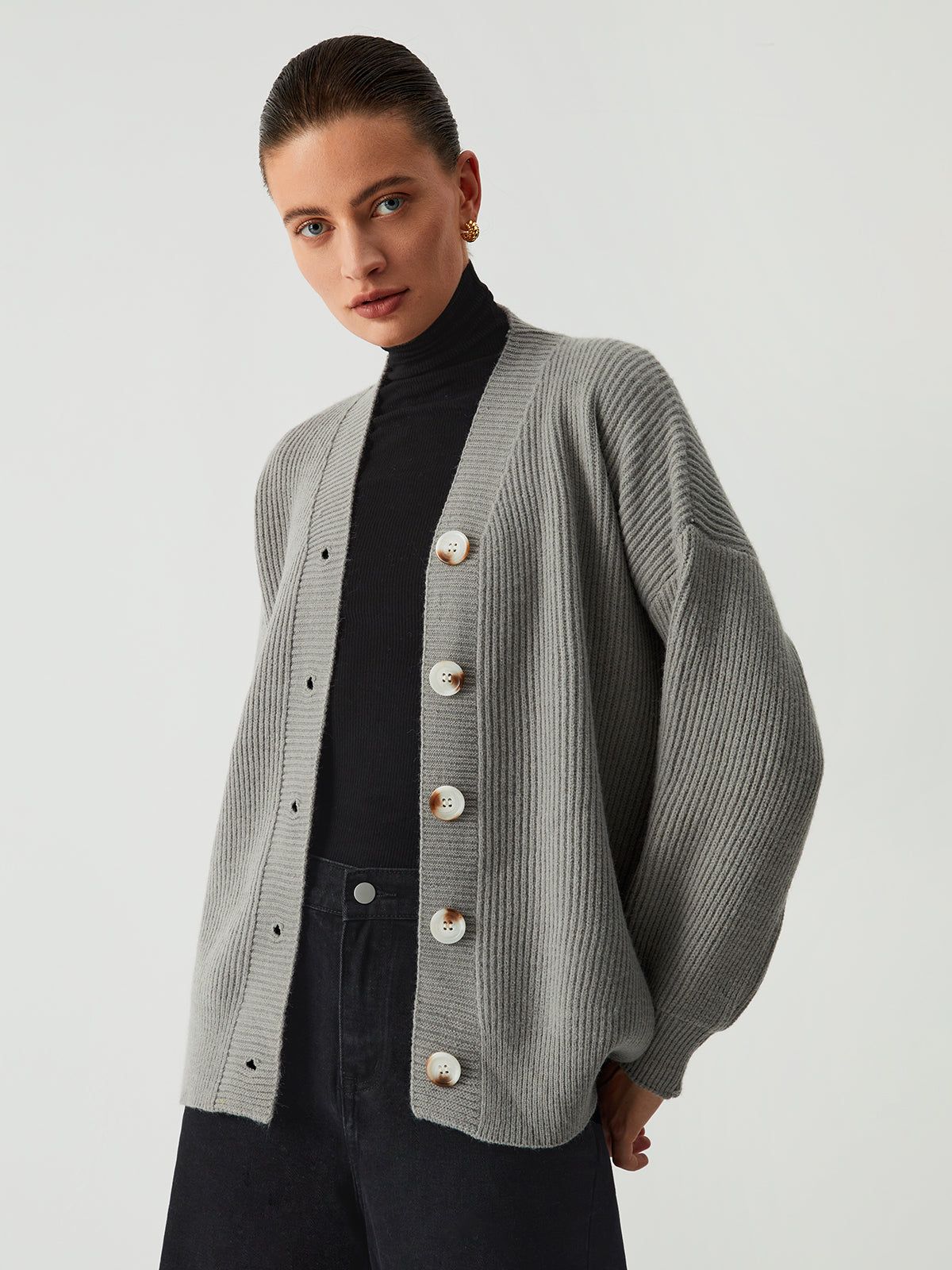 Talk To Me Nice Cardigan sold by COMMENSE product image thumbnail 3