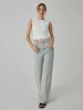 Romantic Backless Knotted Blouse sold by COMMENSE