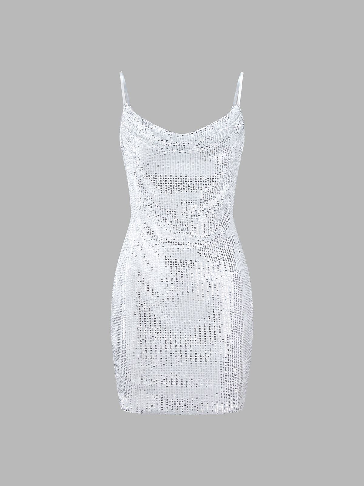 Sequined Cowl Midi Dress sold by COMMENSE