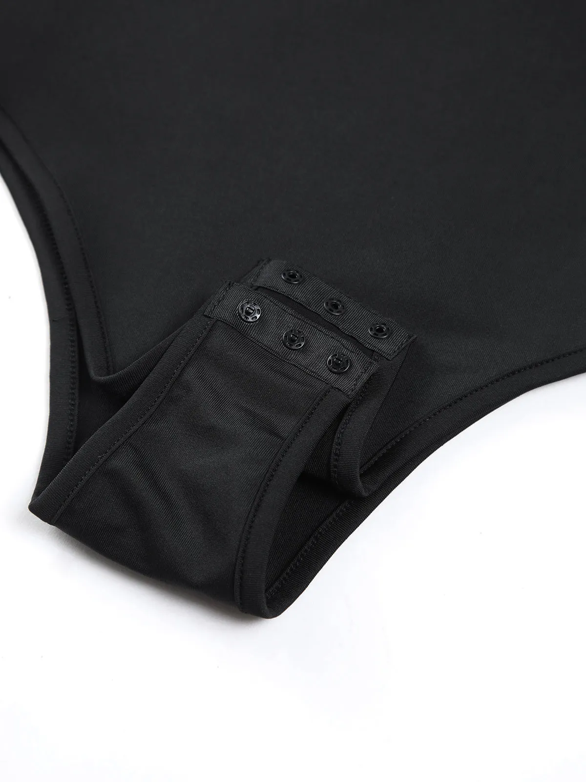 One Shoulder Long Sleeve Ruffle Bodysuit sold by COMMENSE product image thumbnail 4