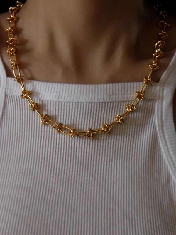 Twist Chain Necklace sold by COMMENSE product image thumbnail 2