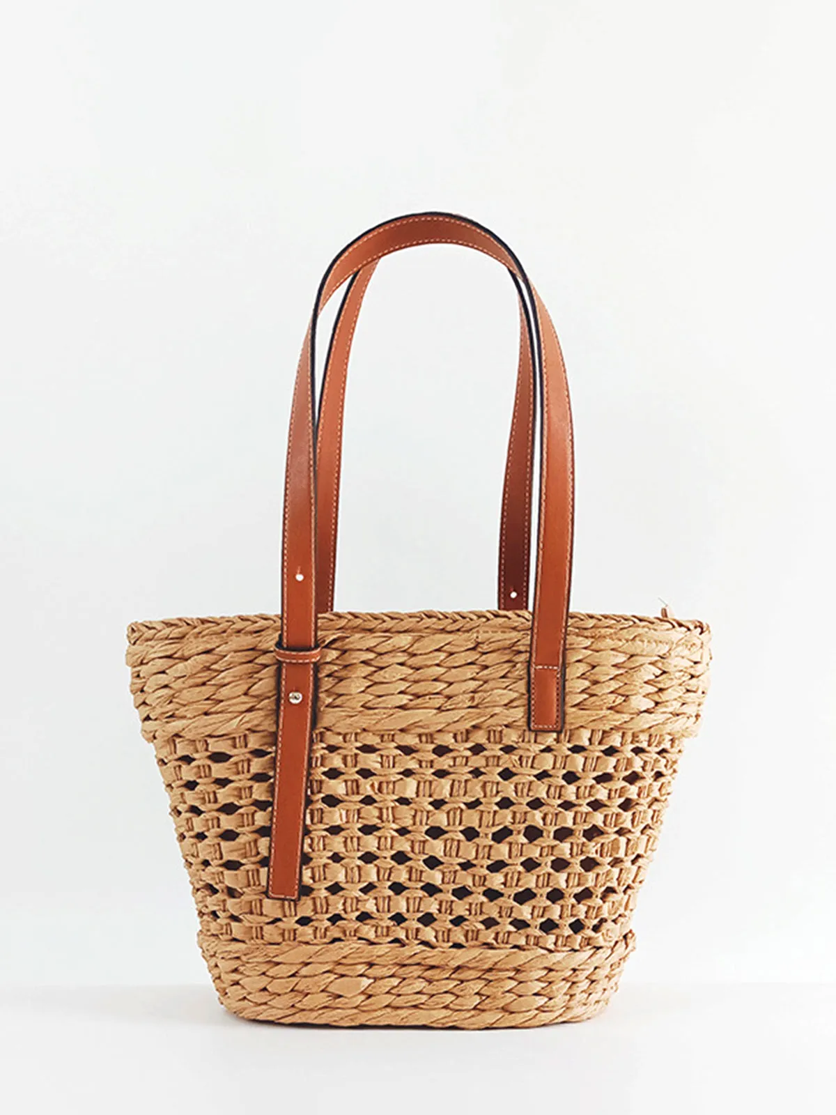 Large Capacity Beach Tote Basket Bag sold by COMMENSE product image thumbnail 3