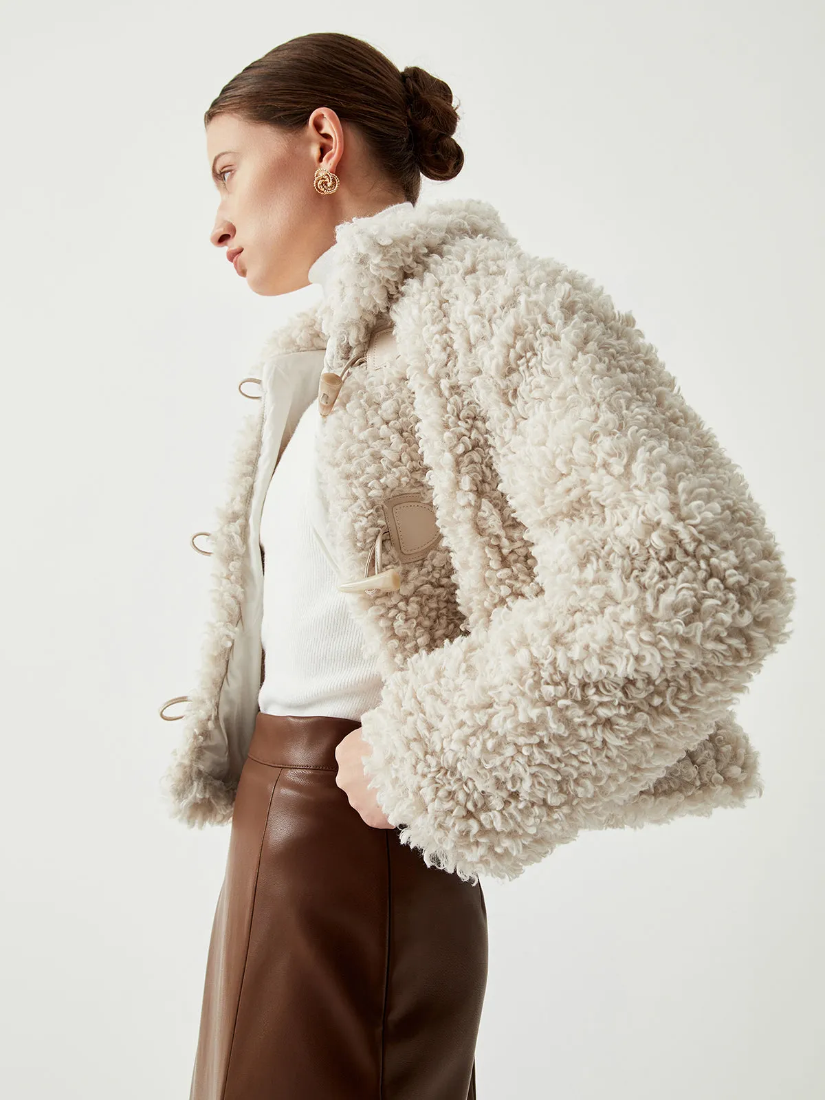 Patchwork Fleece Jackets sold by COMMENSE product image thumbnail 3