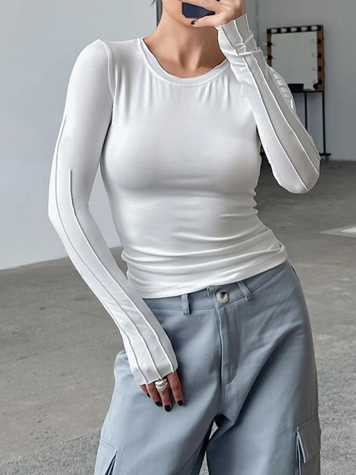 That One Long Sleeve Shirt sold by COMMENSE product image thumbnail 4