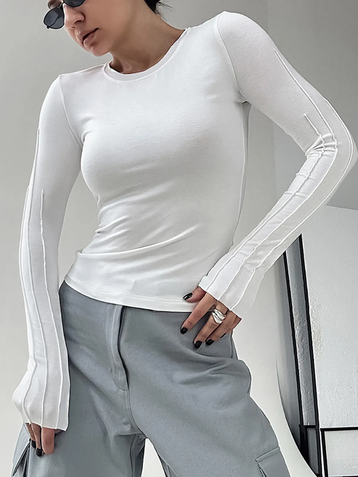 That One Long Sleeve Shirt sold by COMMENSE product image thumbnail 3