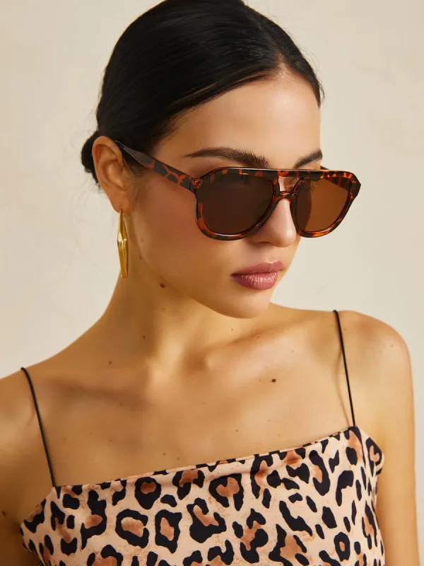 Leopard Print Sunglasses sold by COMMENSE
