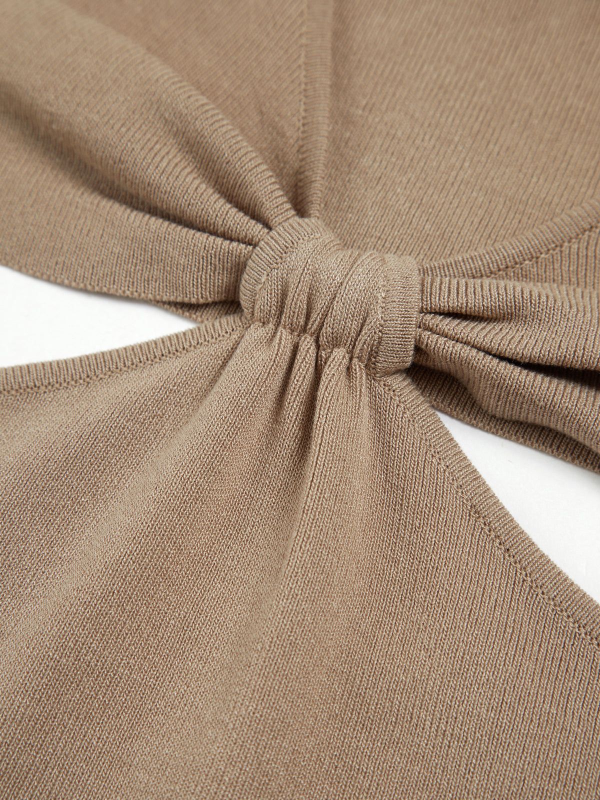 Tie The Knot Cutout Midi Dress sold by COMMENSE product image thumbnail 3