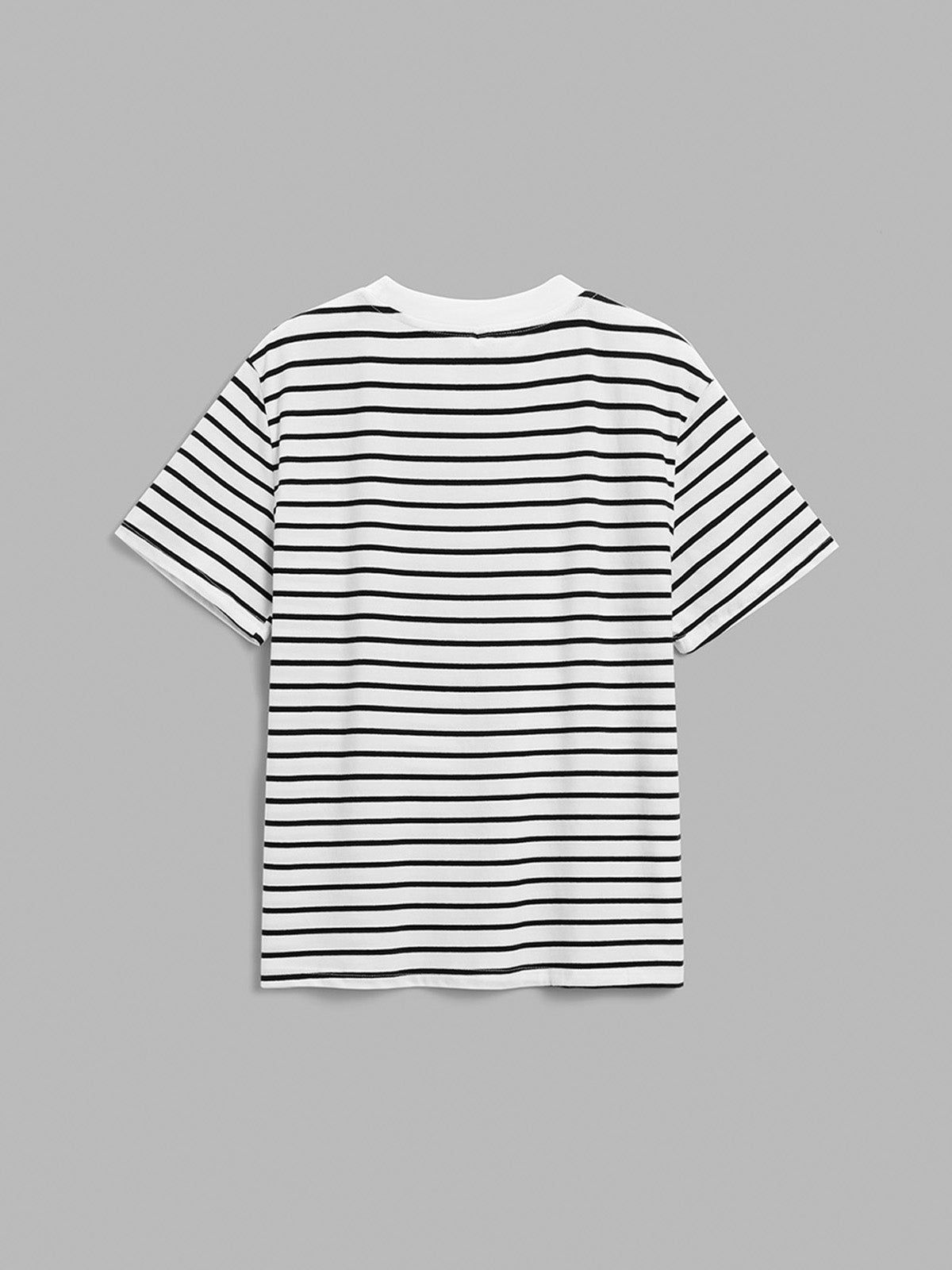 Stripe T-Shirt sold by COMMENSE product image thumbnail 3