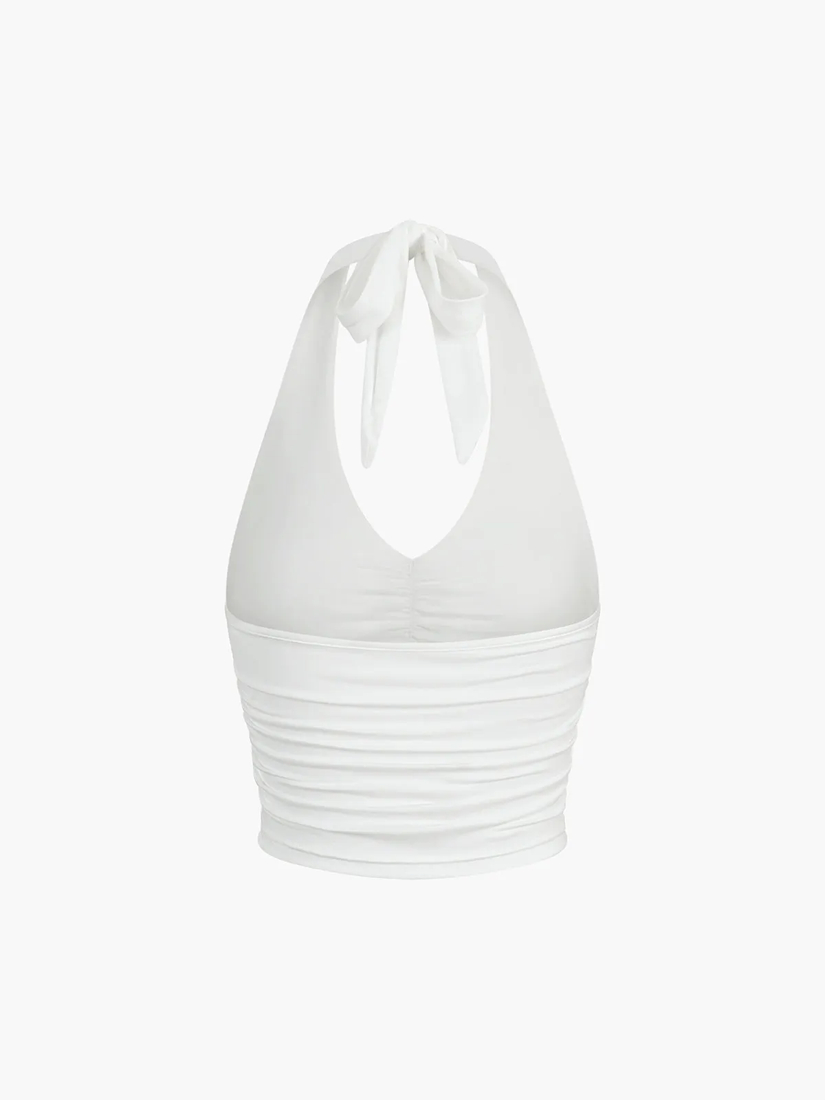 Tie Neck Short Top sold by COMMENSE product image thumbnail 2