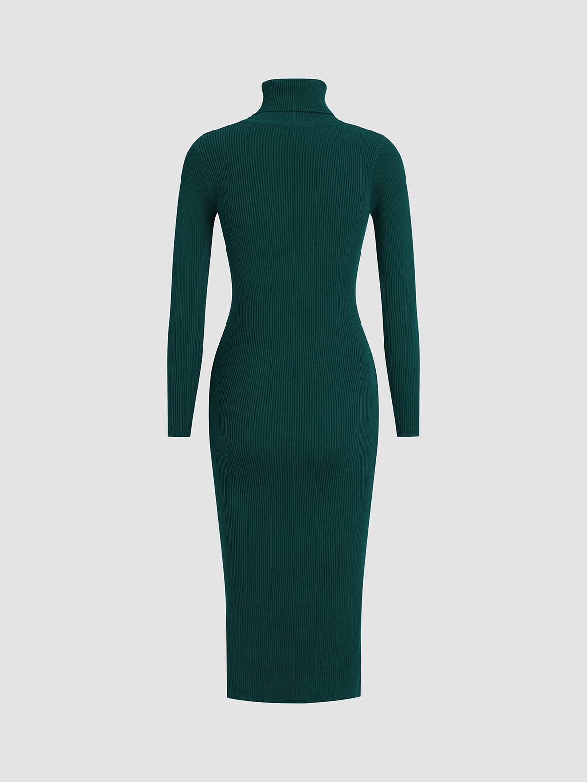 Classic Mockneck Sweater Dress sold by COMMENSE product image thumbnail 7