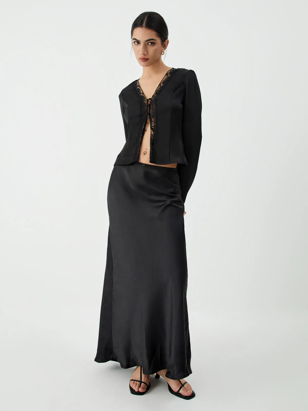 Lace Patchwork Clasp Blouse sold by COMMENSE product image thumbnail 5