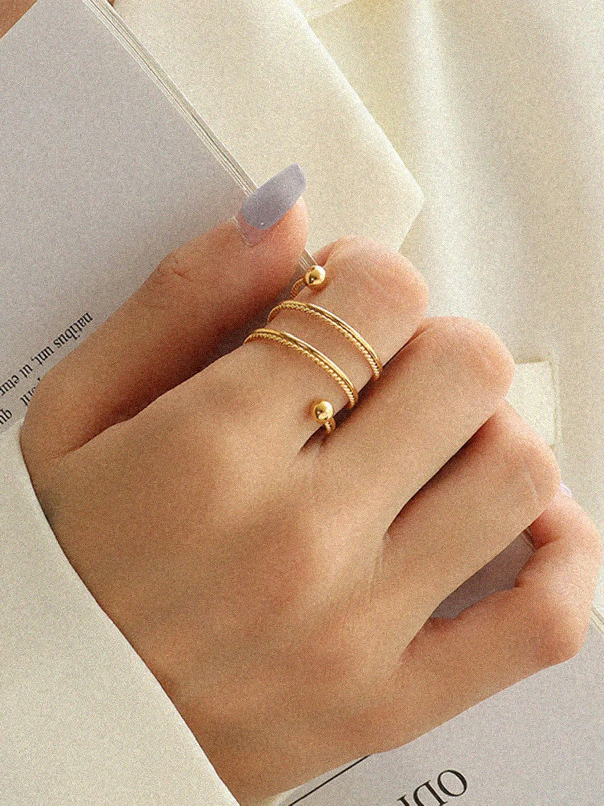 Double Layer Spring Rotating Ring sold by COMMENSE product image thumbnail 3