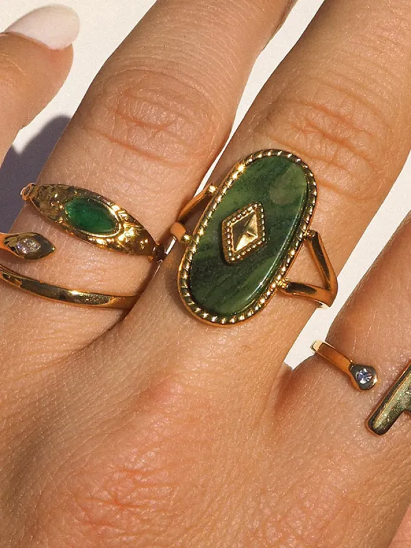 1pc Elegant Stainless Ring sold by COMMENSE