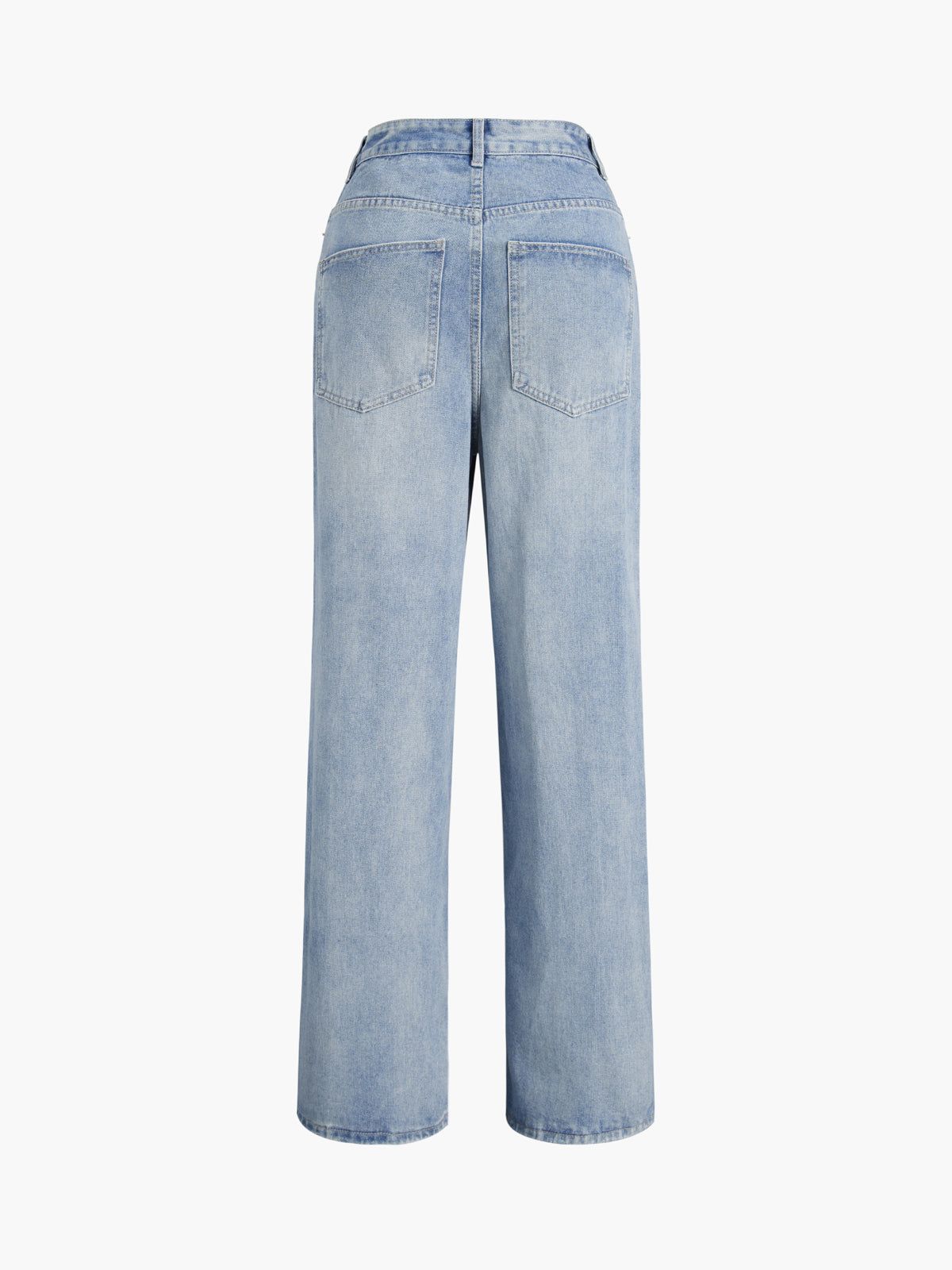 Classic Buttoned Denim Jeans sold by COMMENSE product image thumbnail 2
