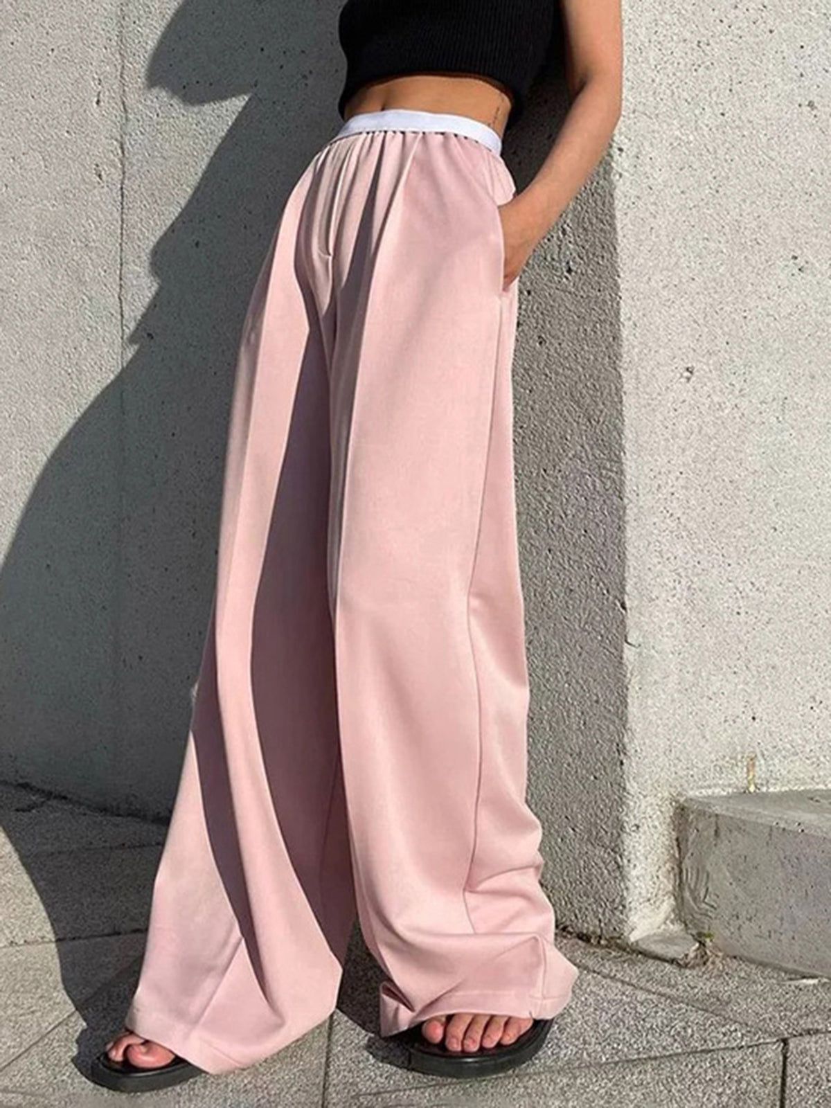Runway Wide Leg Pants sold by COMMENSE