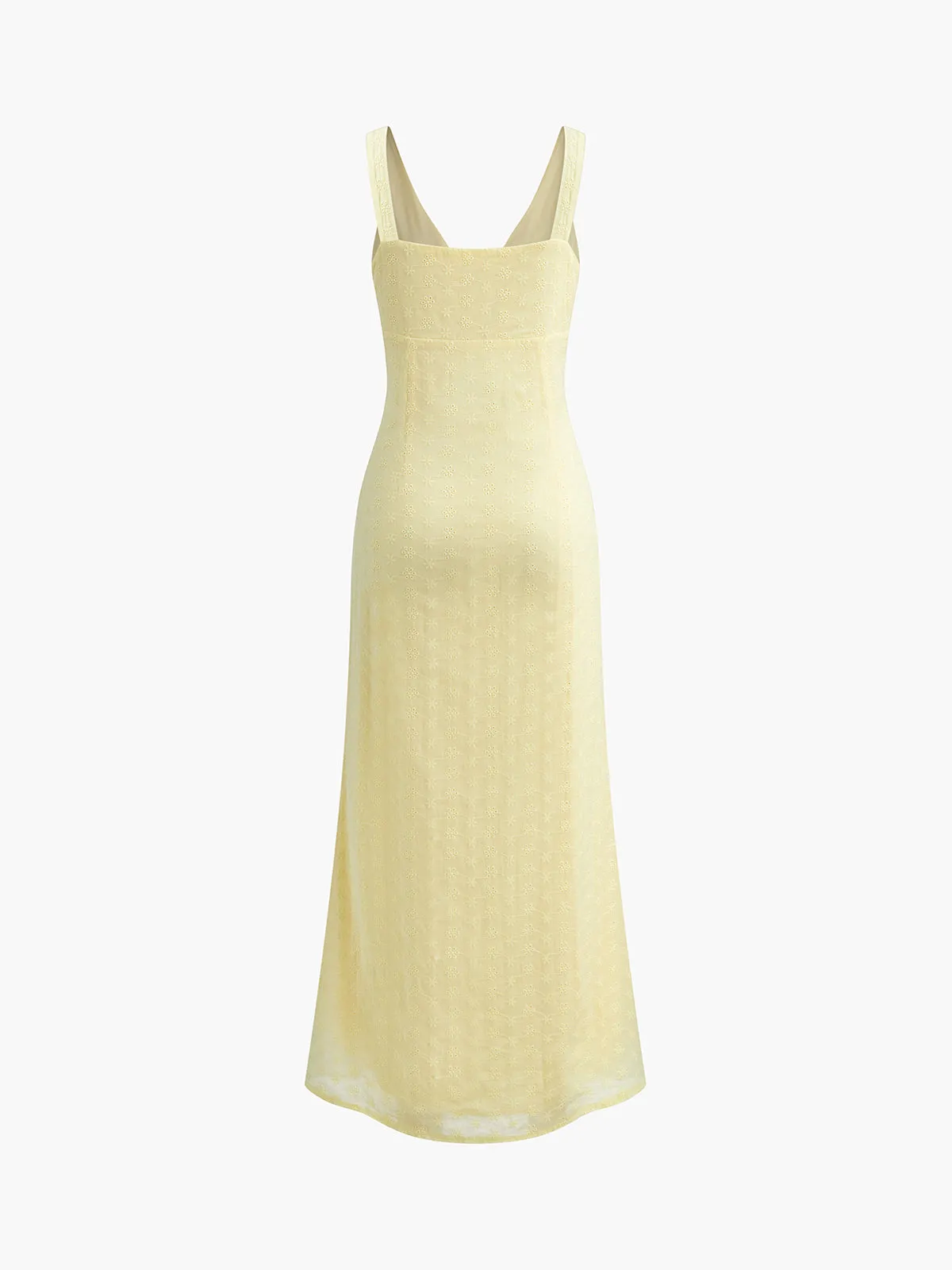 Slim Sleeveless Floral Dress sold by COMMENSE product image thumbnail 3